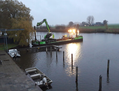 Bouw nieuwe haven