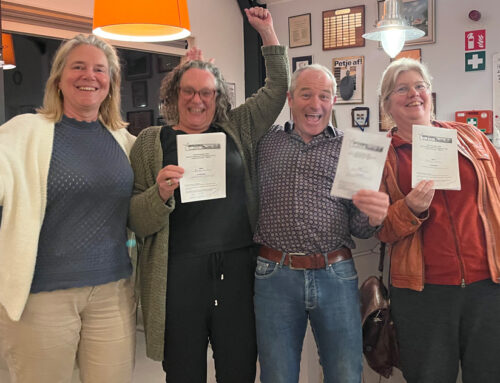 Gefeliciteerd met behalen van theorie-examen voor het zeilen CWO II